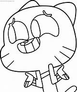 Coloring Know Gumball Dont Wecoloringpage sketch template