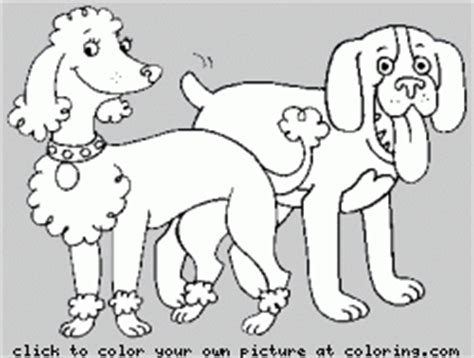 dogs coloring page coloringcom