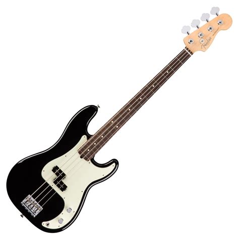 fender american professional precision bass rw black  gearmusic