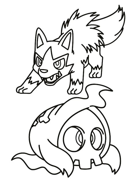 kleurplaat pokemon