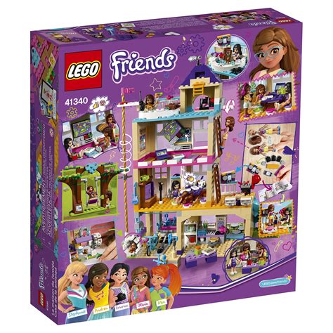 lego friends friendship house  kids building set  mini doll figures popular girl toys