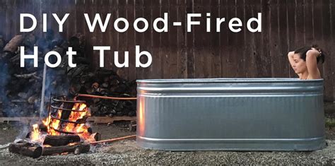 how to build a diy hot tub for your off grid cabin for