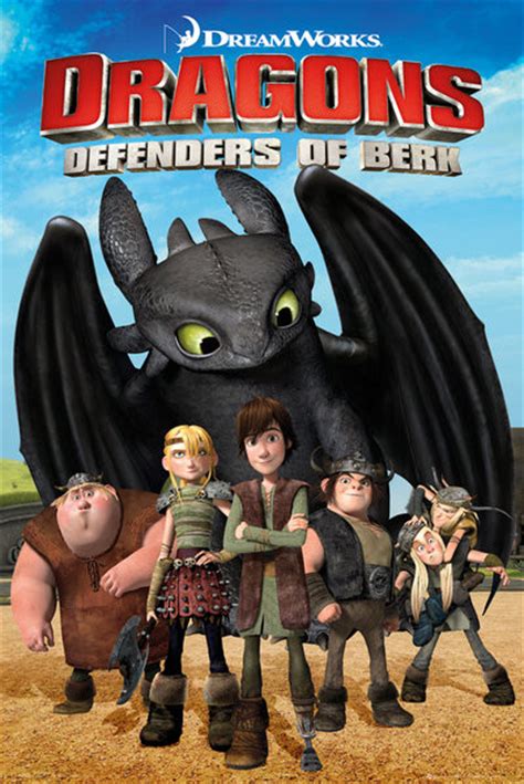 dragons defenders  berk poster sold  europosters