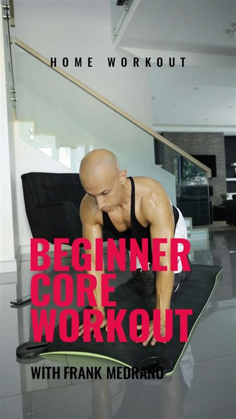 beginner core workout pinterest