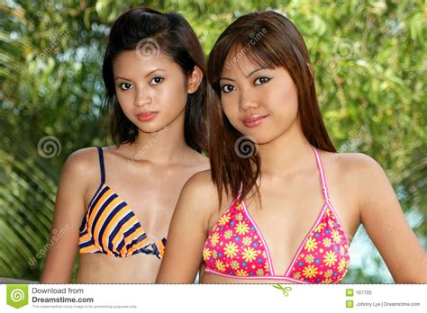 Aziatische Vrouwen Stock Afbeelding Afbeelding Bestaande Uit Mooi 107703