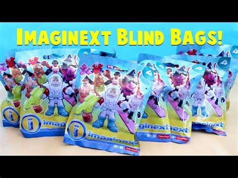 imaginext blind bags series  opening fisher price toys youtube