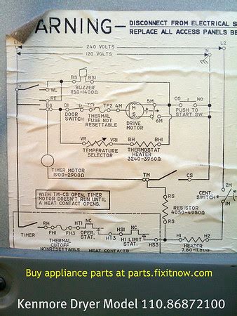 wiring diagram  kenmore dryer model  general wiring diagram