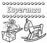 Esperanza Origen sketch template