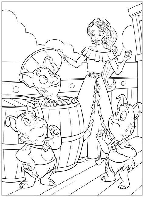 elena avalor coloring pages   elena avalor kids coloring pages