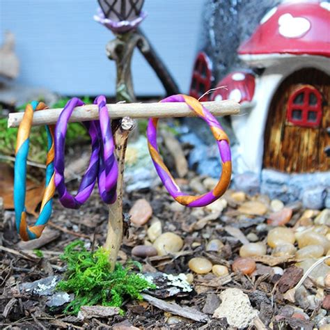 fairy garden hula hoop set hula hoop stand by natureimaginaries