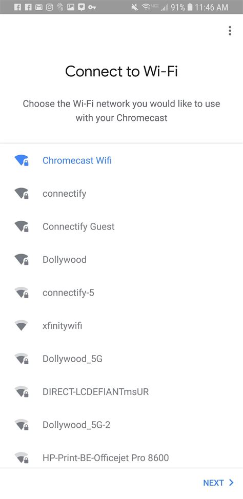chromecast  connecting  wifi