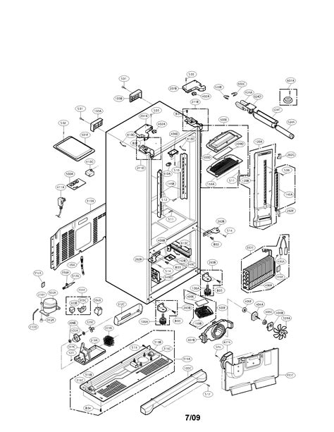 lg lfxst parts diagram