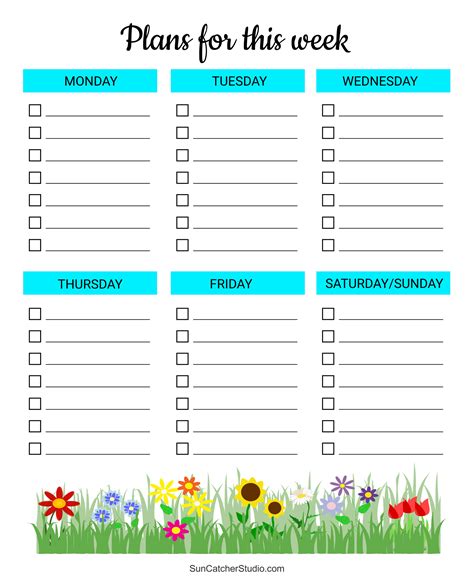 printable weekly planner  printable week vrogueco