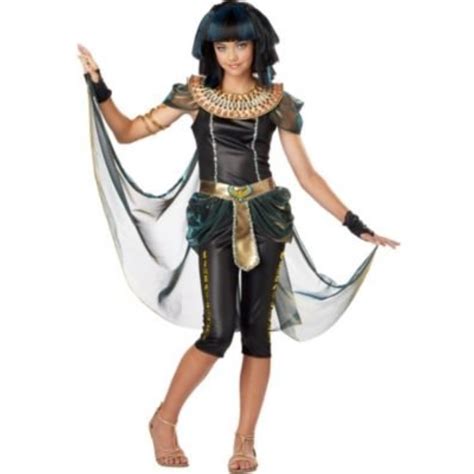 california costumes dark egyptian princess tween costume large