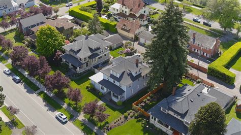 aerial view  wealthy american suburban stock footage sbv
