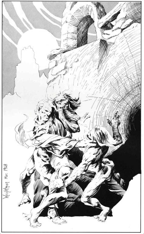 bernie wrightson 1968 bernie wrightson comic books art