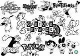 90s Cartoon Network Characters Doodle 90 Doodling Digital Cartoons Tattoos Style sketch template