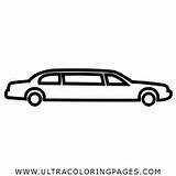 Limousine Limusina Limo Colorare Vehicle Disegni Outline Iconfinder Ultracoloringpages sketch template