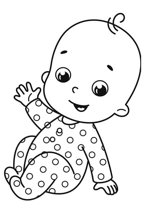 baby coloring pages  printable coloring pages  kids