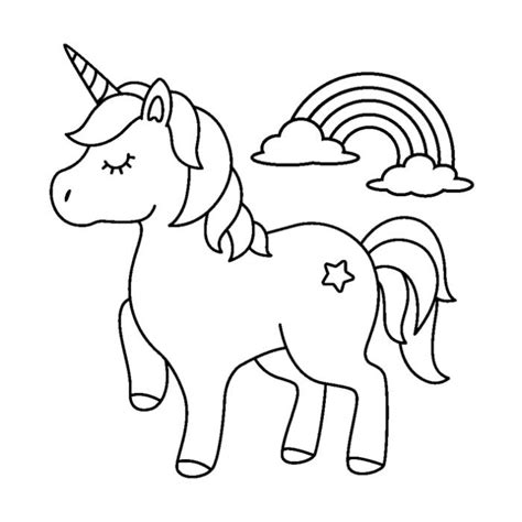 cute cartoon unicorn coloring pages coloriage poney coloriage