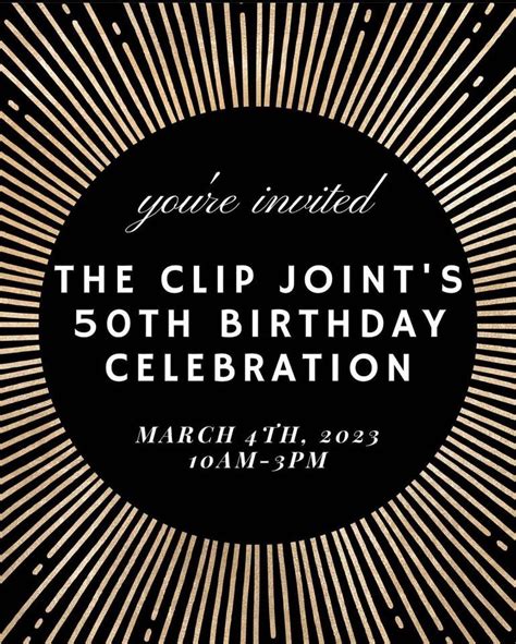 clip joints  birthday celebration  clip joint salon spa