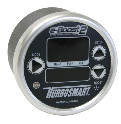 turbosmart eboost ebc electronic turbo boost controller gauge mm silver rim