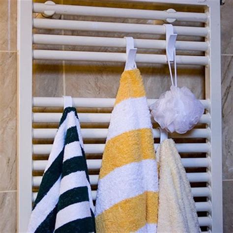 radiatorhaken  stuks handdoek haak verwarming en wandrek kunststof ophanghaak voor