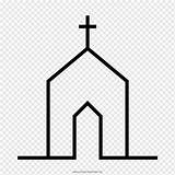 Igreja Colorir Outline Px Capela Kon Iyi sketch template