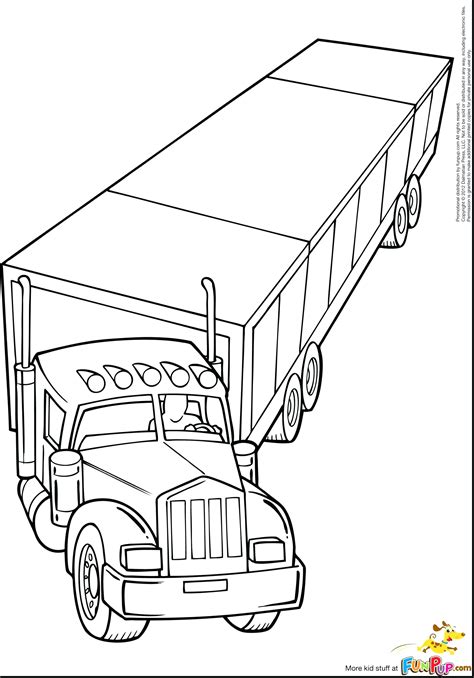 semi trucks drawing  getdrawings