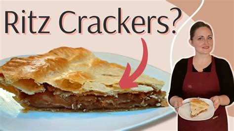 Surprising Mock Apple Pie 1940 S Ritz Cracker Recipe Youtube