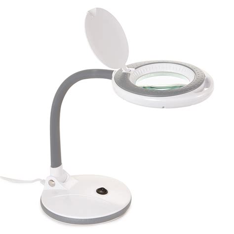 Table Top Led Magnifying Lamp 4 Lens 3 Diopter By Newhouse Lighting