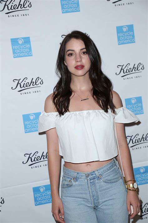 adelaide kane at the nikki reed unveils earth day partnership with kiehl s for recycle across