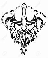 Viking Skull Drawing Clipart Warrior Monochrome Getdrawings Clipartmag sketch template