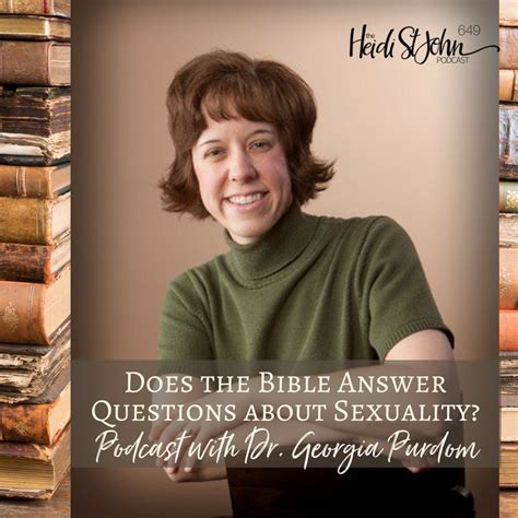 Does The Bible Answer Questions About Sexuality With Dr
