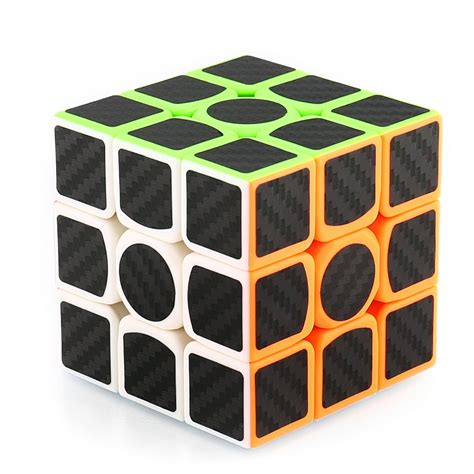 moretek speed cube carbon fiber sticker smooth xx magic cube puzzles
