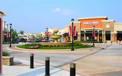 promenade shops construction stakeout  center valley pa