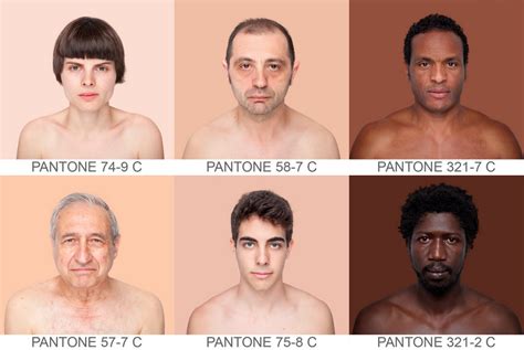 life  color humanae  skin color index