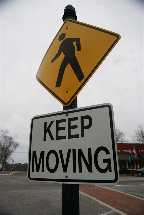 moving   sign  traffic pedestrians   flickr