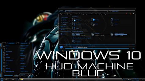 Windows 10 Themes Hud Machine Blue Youtube Free Nude Porn Photos