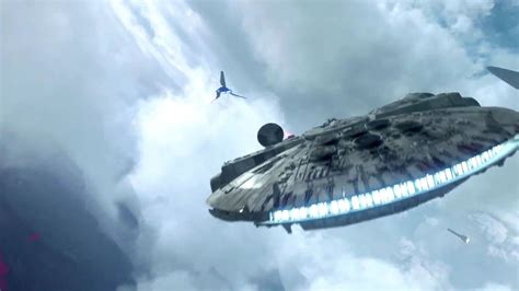 Star Wars Battlefront Trailer Features The Millennium Falcon Collider
