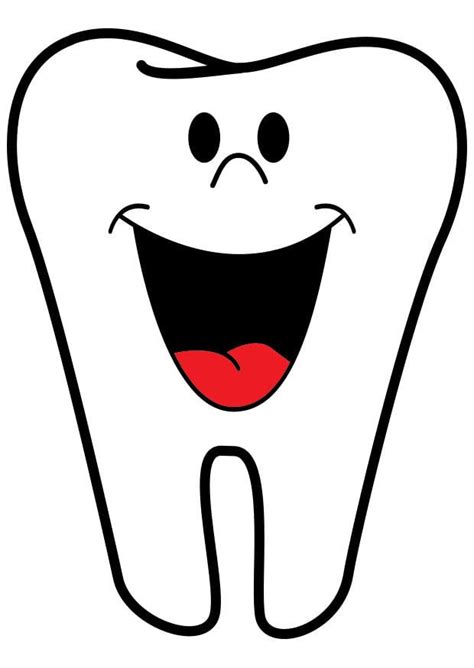 image happy tooth  printable images img