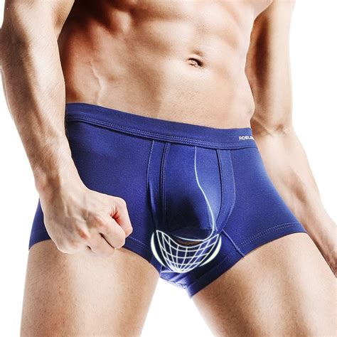 New Fashion Bullet Separation Underwear Function Male Scrotum Support