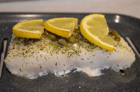 Baked Sea Bass With Capers And Lemon