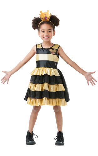 lol surprise girls fancy dress queen bee diva doll character kids child