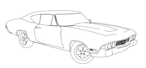 chevrolet chevelle ss car coloring page wecoloringpagecom