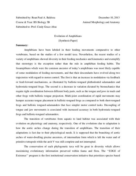 synthesis paper