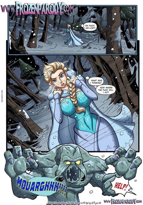 Frozen Elsa Monster Sex Rule 34 Comics
