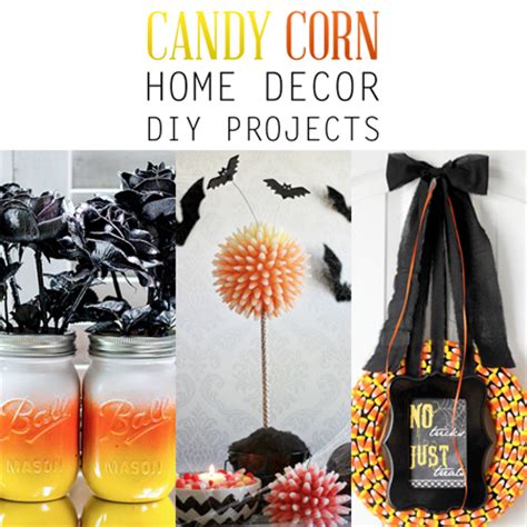 candy corn home decor diy projects  cottage market
