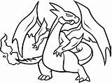 Charizard Pokemon Mega Coloring Pages Drawing Charmeleon Printable Evolution Color Print Sheets Getcolorings Clipartmag Draw Getdrawings sketch template