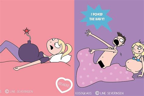 cartoonist captures what it s really like to be pregnant